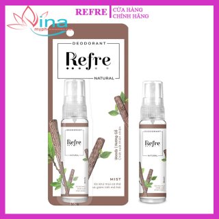  Xịt khử mùi Refre Natural Woody Hương gỗ 30ml 2