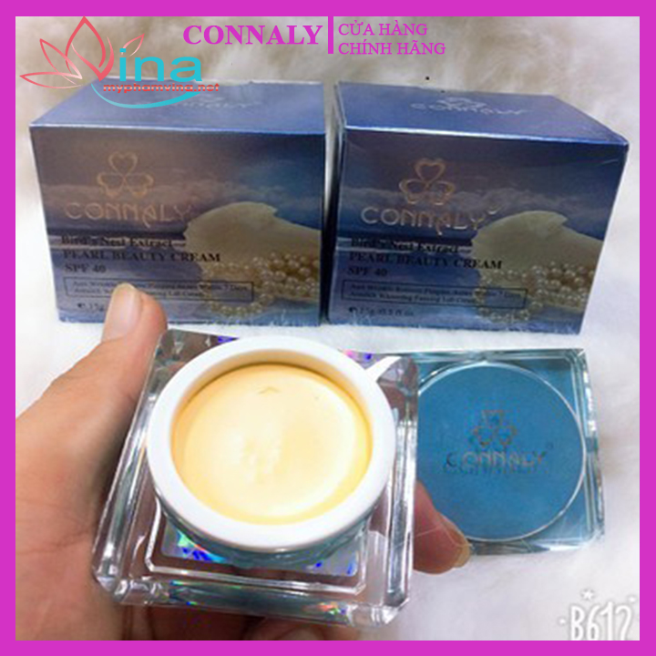 KEM CONNALY DƯỠNG DA CAO CẤP 15GR 4 IN 1 (Màu Xanh)