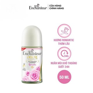 Lăn khử mùi hương nước hoa Enchanteur Deluxe Romantic 50ml
