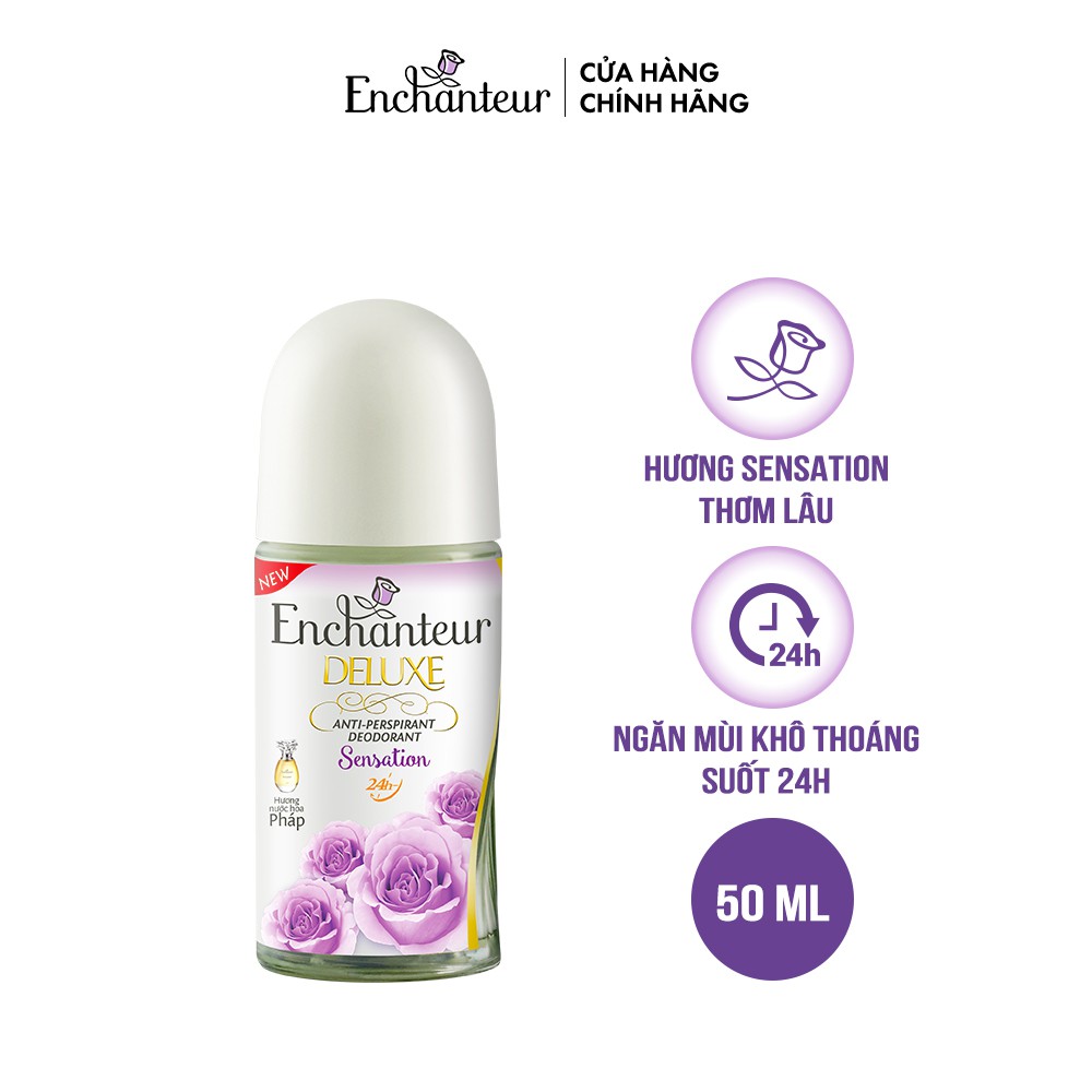 Lăn khử mùi Enchanteur Deluxe Sensation 50ml 1
