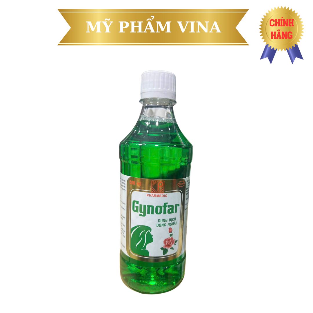 Dung dịch vệ sinh Gynofar 500ml 1