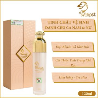Dung dịch vệ sinh Evamost - Sạch - Thơm - Hồng - Khít 120ml 1
