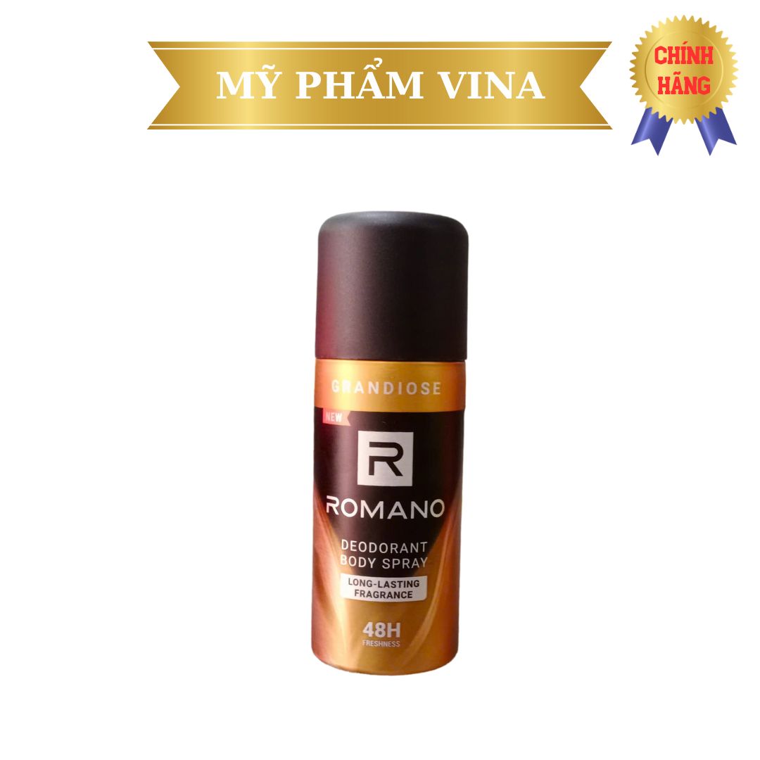 Xịt khử mùi Romano Grandiose150 ml