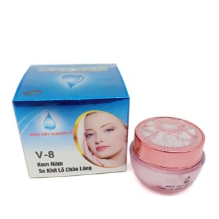 Kem Nhật Việt Ngọc Trai Đen - Sữa Ong Chúa - Nám - Se Khít Lỗ Chân Lông V8 (8g) 2