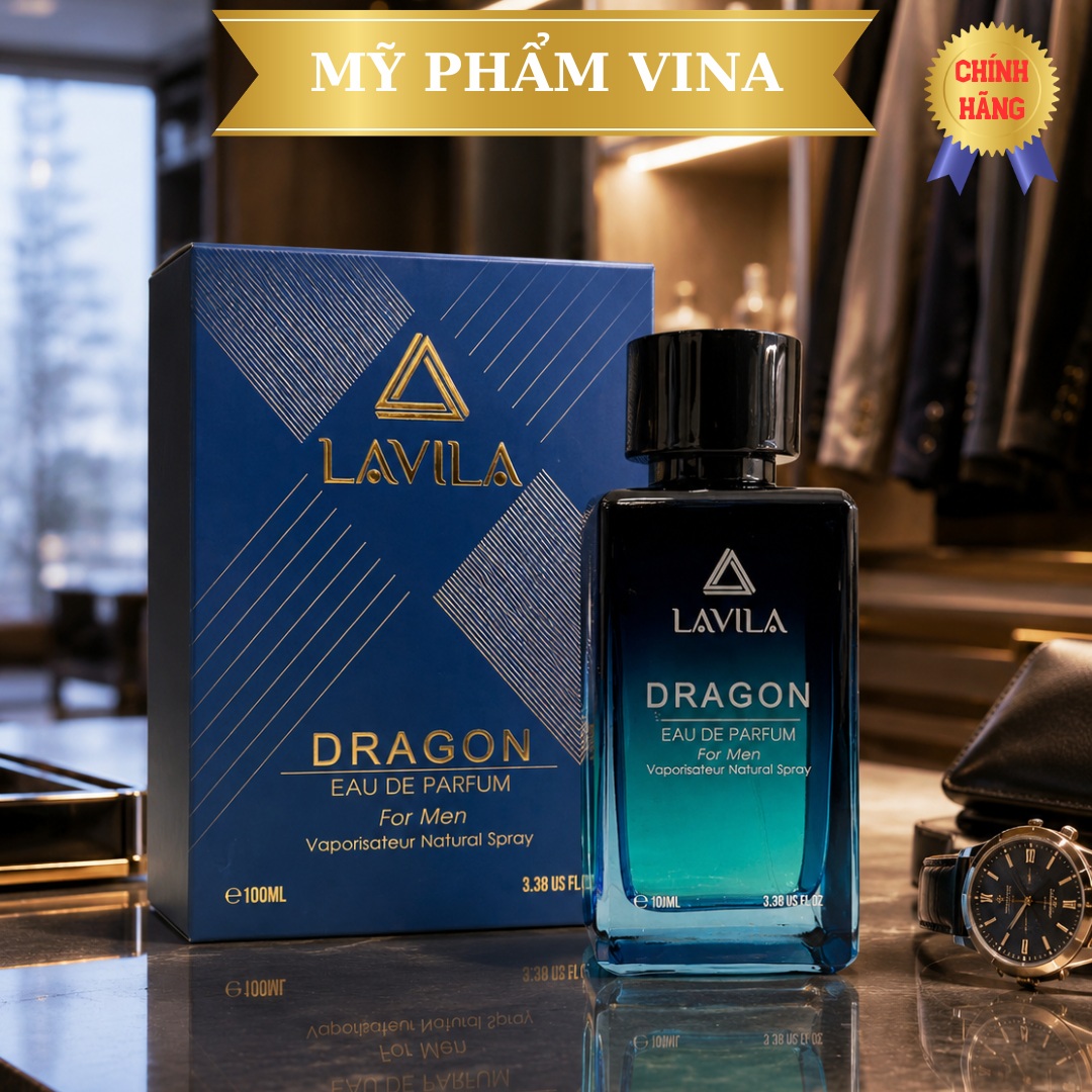 Nước Hoa LAVILA Dragon Sang Trọng, Hiện Đại, Lịch Lãm 100ml 1