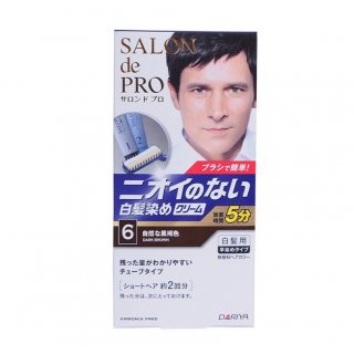 Thuốc Nhuộm Tóc  Salon De Pro Men Số 6 Màu Nâu Đen 80Gr 2