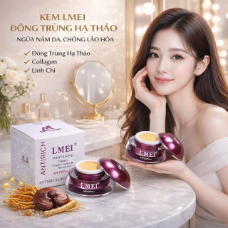 KEM DƯỠNG TRẮNG DA CAO CẤP LMEI TINH CHẤT COLLAGEN - LINH CHI - ĐÔNG TRÙNG HẠ THẢO 25GR 1