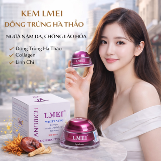 KEM DƯỠNG TRẮNG DA CAO CẤP LMEI TINH CHẤT COLLAGEN - LINH CHI - ĐÔNG TRÙNG HẠ THẢO 25GR 2