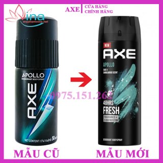 Xịt khử mùi nam AXE APOLLO (135ml) 1