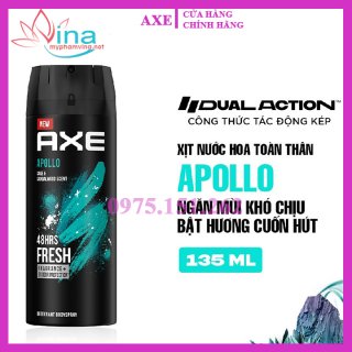 Xịt khử mùi nam AXE APOLLO (135ml) 2