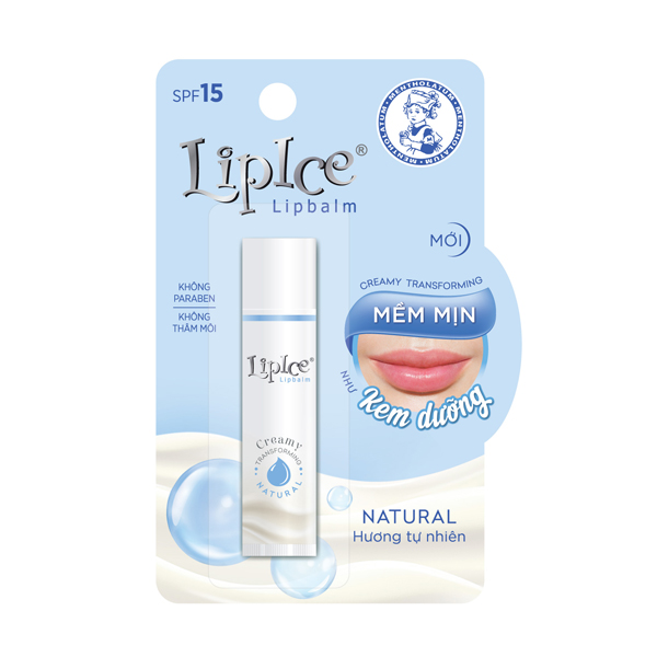 Son dưỡng môi LipIce Lipbalm không màu 2
