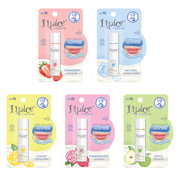 Son dưỡng môi LipIce Lipbalm không màu 1