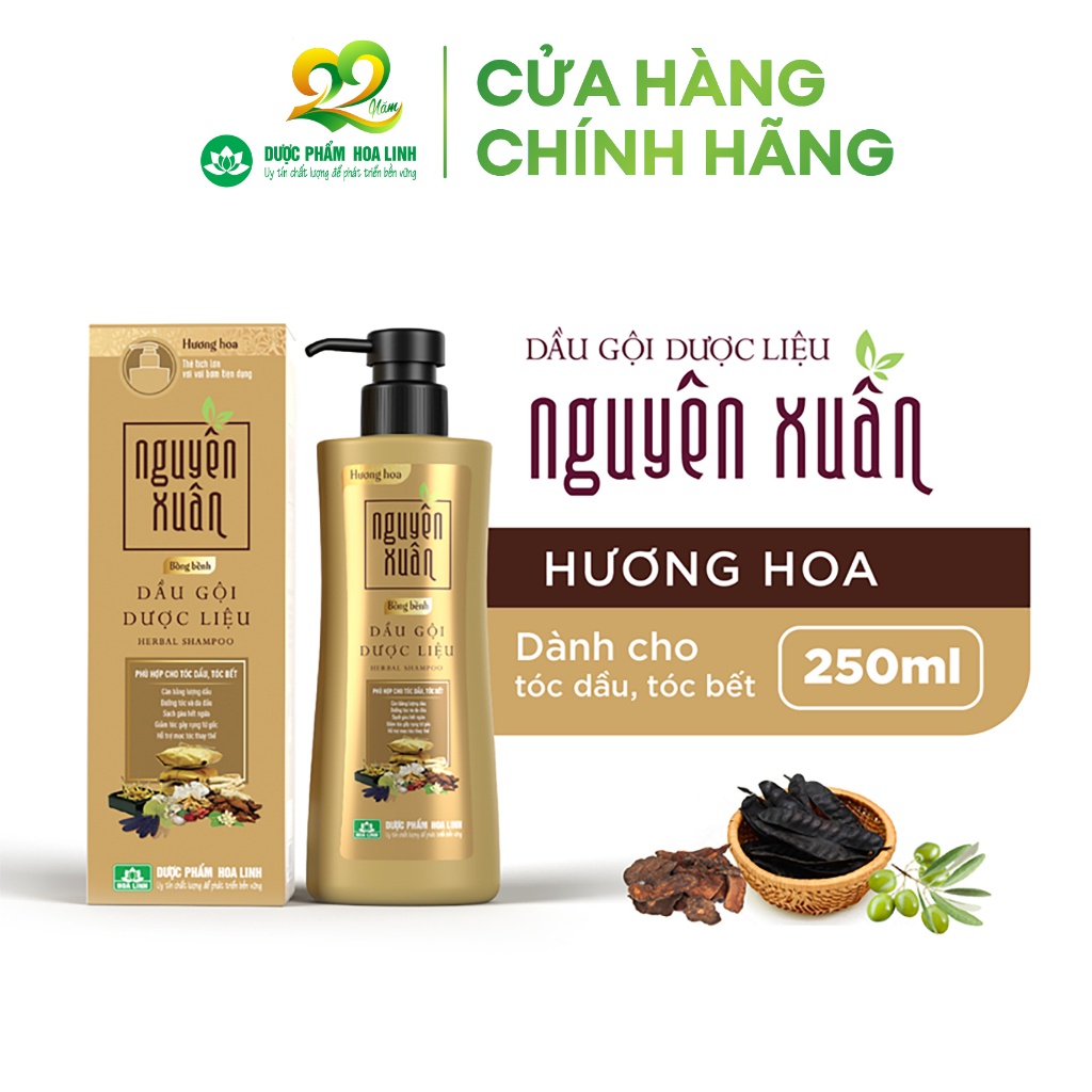 Dầu gội dược liệu Nguyên Xuân Bồng Bềnh 250ml