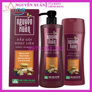 Dầu gội Dược liệu Nguyên Xuân nâu (Dành cho tóc thường) màu đỏ 250ML 1