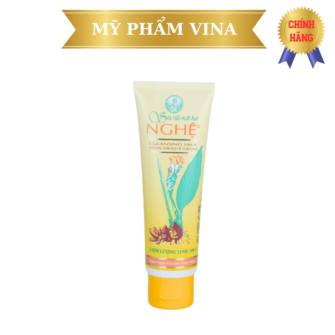 Sữa Rửa Mặt Hạt Nghệ Thorakao 100g - sạch da, ngăn ngừa giàm mụn, se lỗ chân lông (nghệ lá) 1