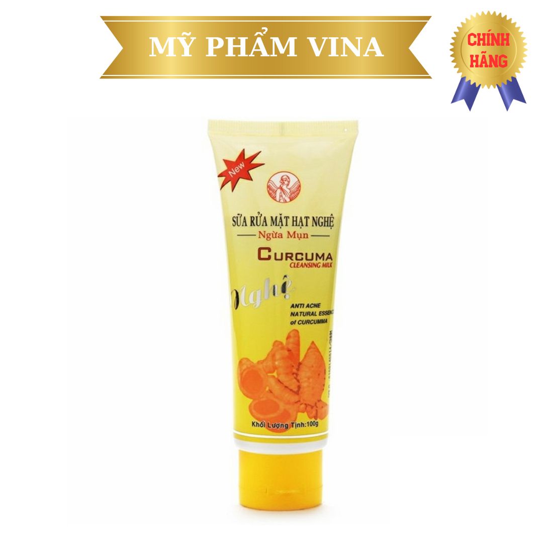 Sữa Rửa Mặt Nghệ Ngừa Mụn Thorakao 100g - giúp da sạch, ngăn ngừa mụn, se lỗ chân lông (nghệ cũ) 1