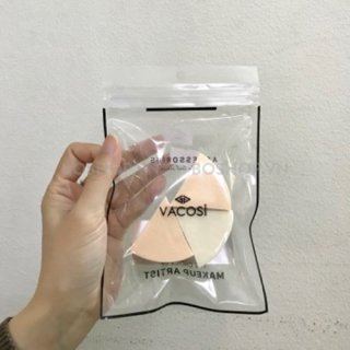 Bộ 3 Bông Phấn Ướt Tam Giác Vacosi Wedge Sponge 3PCS BP12 2