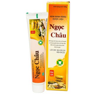 Kem Đánh Răng Dược Liệu Ngọc Châu 100GR 2