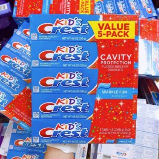 Kem Đánh Răng Crest Kids Cavity Protection An Toàn Cho Bé 130g (USA) 2