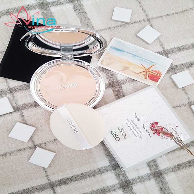 Phấn Phủ Geo Sempre Happy & Please Pact 22g 2
