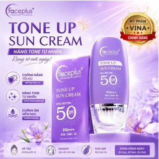 Kem chống nắng nâng tone Faceplus+ Tone Up Sun Cream SPF 50 PA +++ 50g