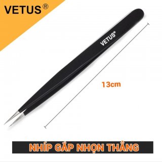 Nhíp nhặt lông yến, nối mi, gắp linh kiện VETUS ESD-12 VÀ ESD-15 - Loại cao cấp 2