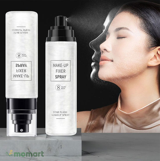 Xịt khoáng khóa makeup Fixer Spray Hunmui 100ml 2
