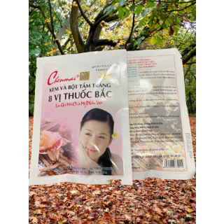 Kem và bột tắm trắng 8 vị thuốc Bắc Chenmai (150g) 2