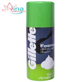 Bọt Cạo Râu Gillette Hương Chanh 175g 1
