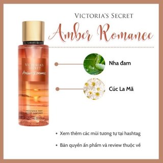 Xịt Thơm Toàn Thân Victorias Secret Amber Romance 250ML 2