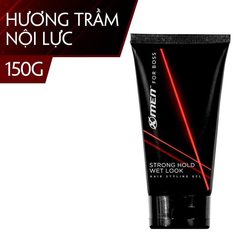 Gel vuốt tóc XMen For Boss Strong Hold Wet Look 150gr 2