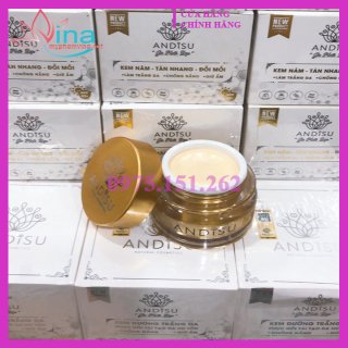 Kem Sạch Nám – Tàn Nhang – Đồi Mồi Trên Da Andisu 25gr 2
