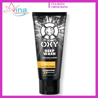 Sữa rửa mặt có hạt Oxy Deep Wash Scrub Formula 100gr 2