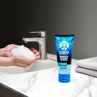GEL RỬA MẶT OXY PERFECT HYDRA WASH 3X - CẤP ẨM TRIỆU HẠT MÁT XA GỐC TỰ NHIÊN 100ml 2