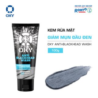 KEM RỬA MẶT OXY ANTI-BLACKHEAD WASH THAN CẤU TRÚC SIÊU VI GIẢM MỤN ĐẦU ĐEN 100ml 1