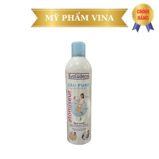 Xịt khoáng Evoluderm Atomiseur Eau Pure 400ml 1