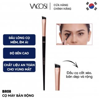 CỌ MÀY BẢN RỘNG VACOSI EYEBROW FLAT DEFINE BRUSH - BR08