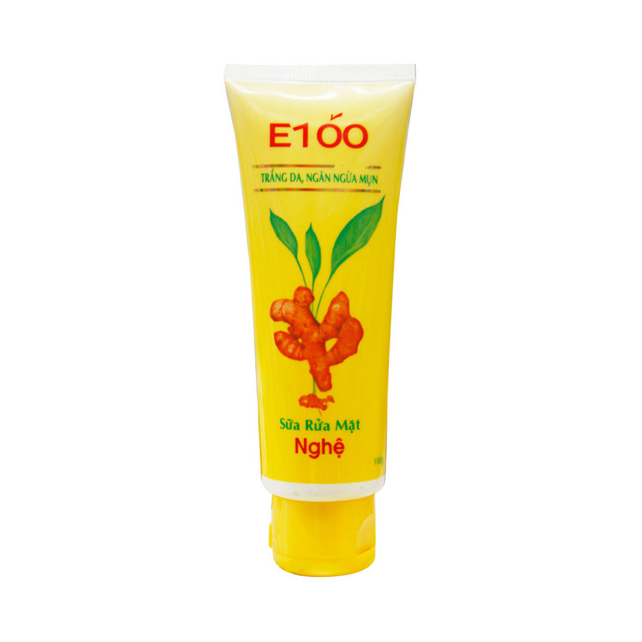 Sữa rửa mặt E100 nghệ 100g