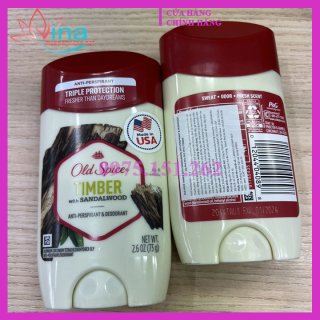 Sáp Khử Mùi Old Spice Timber 73gr 1