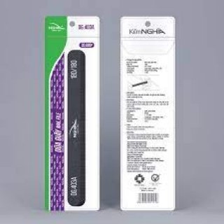 Dũa móng tay giấy vỉ nhựa cao cấp Kềm Nghĩa DG.403A