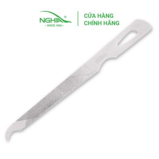 Dũa móc inox Kềm Nghĩa dũa móng tay tiện dụng (DŨA CONG) 1