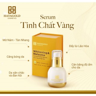 Serum Hatagold Tinh Chất Vàng 24K - Whitening and Melasma Concentrated Serum - 15gr