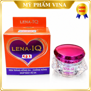 Kem LENA-IQ Q1 dưỡng trắng - Hồng da - Chống nắng - Lão hóa - Bảo vệ da  (15g) 2