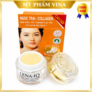 Kem LENA-IQ Q6 trắng hồng - Trang điểm - Giúp phục hồi da (30g) 2