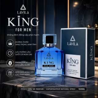 NƯỚC HOA NAM LAVILA KING FOR MEN 100ML 