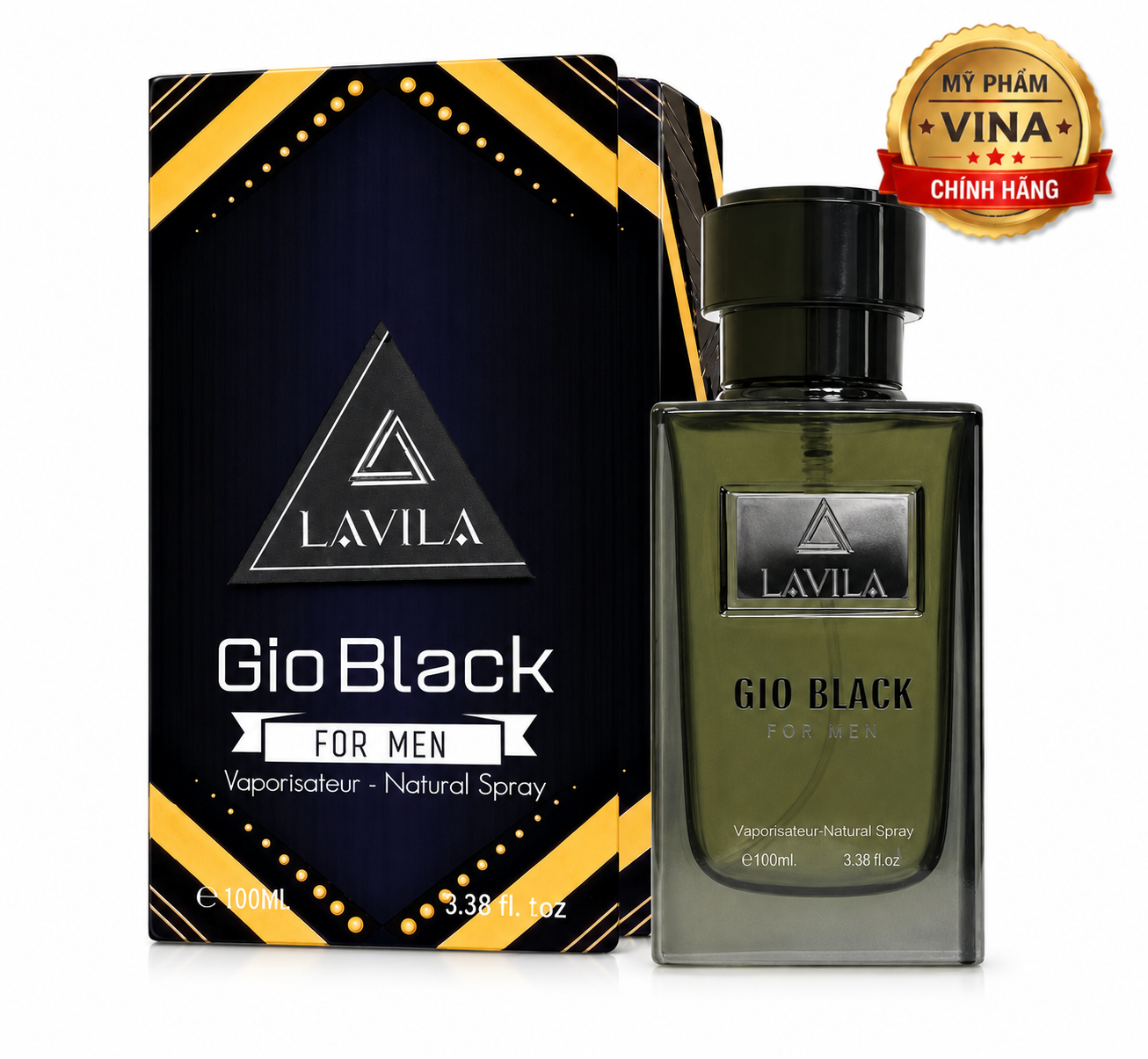 NƯỚC HOA NAM LAVILA GIO BLACK 100ML