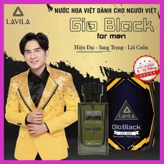  NƯỚC HOA NAM LAVILA GIO BLACK 100ML 