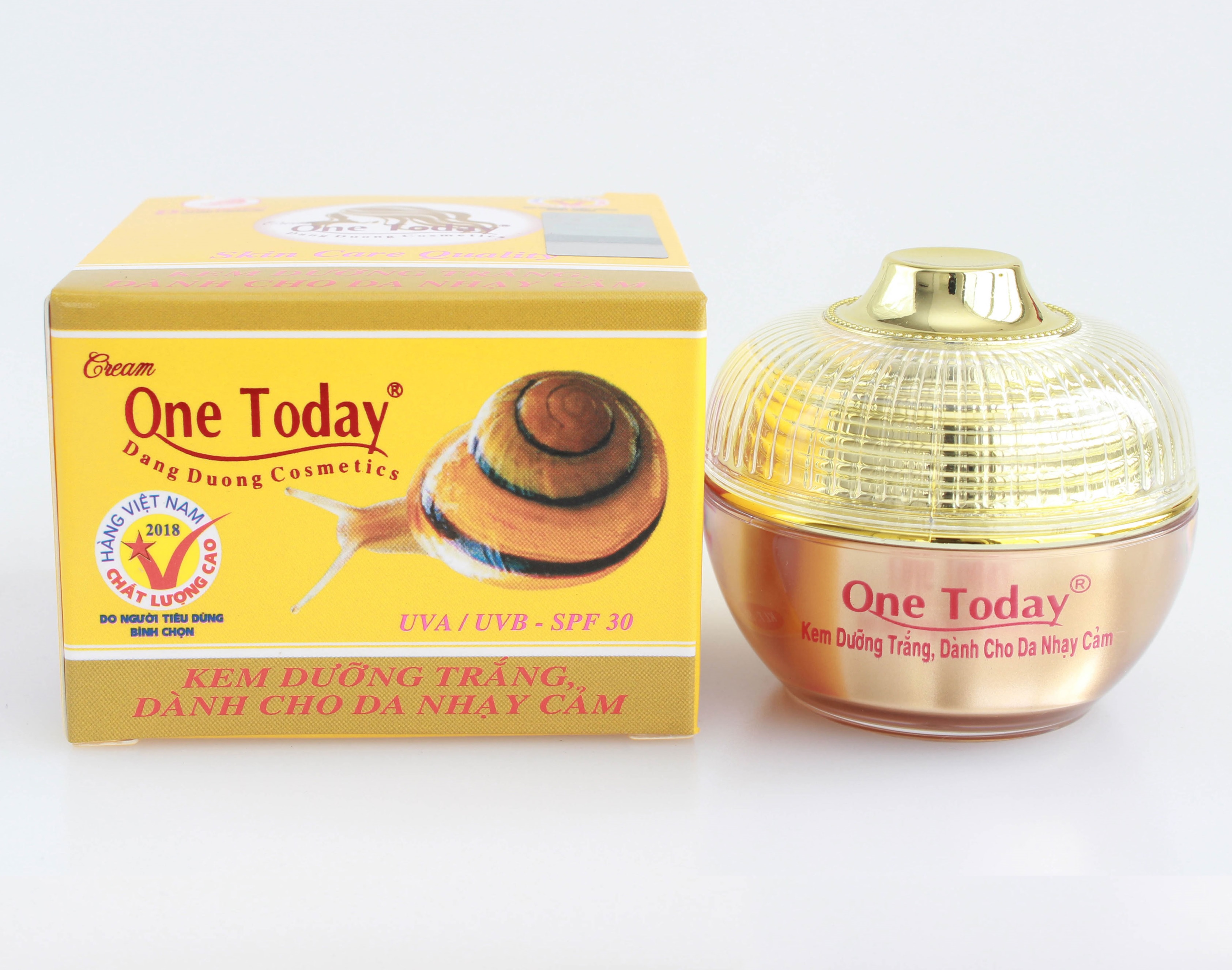 Kem One Today dưỡng trắng dành cho da nhạy cảm 8g