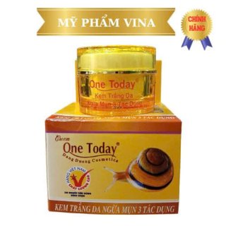 Kem ốc sên One Today VIP ngừa mụn - nám ,trắng da 3 tác dụng 15g 1