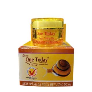Kem ốc sên One Today VIP ngừa mụn - nám ,trắng da 3 tác dụng 15g 2